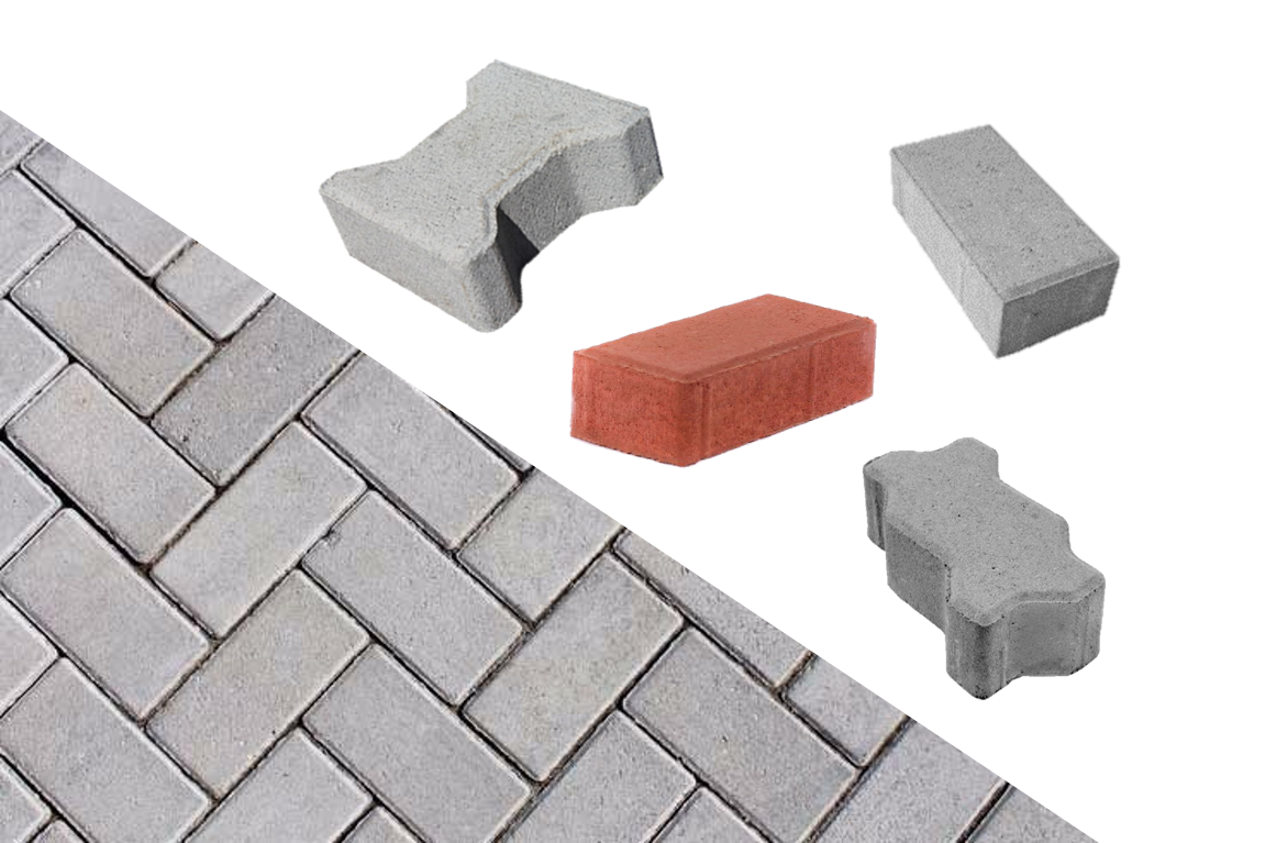 Piso Intertravado Paver Auren - Modelos Holandês, Unistein e Duplo T - 35 MPa